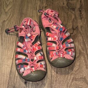 Keen Kids Pink Multi-Color Sandals